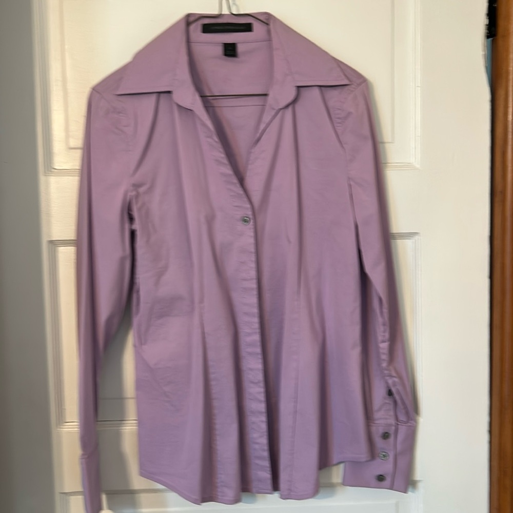 Express design studio button up size medium. Lavender